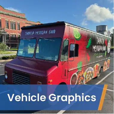 Full vinyl wrap for La Tapatia Mexican food truck