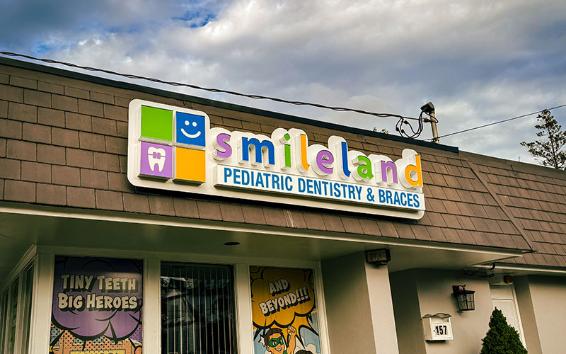 dental office sign with custom channel letters