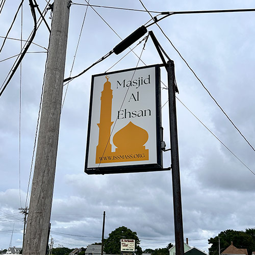 Illuminated Cabinets 5 Double-sided illuminated cabinet sign installed in New Bedford, MA